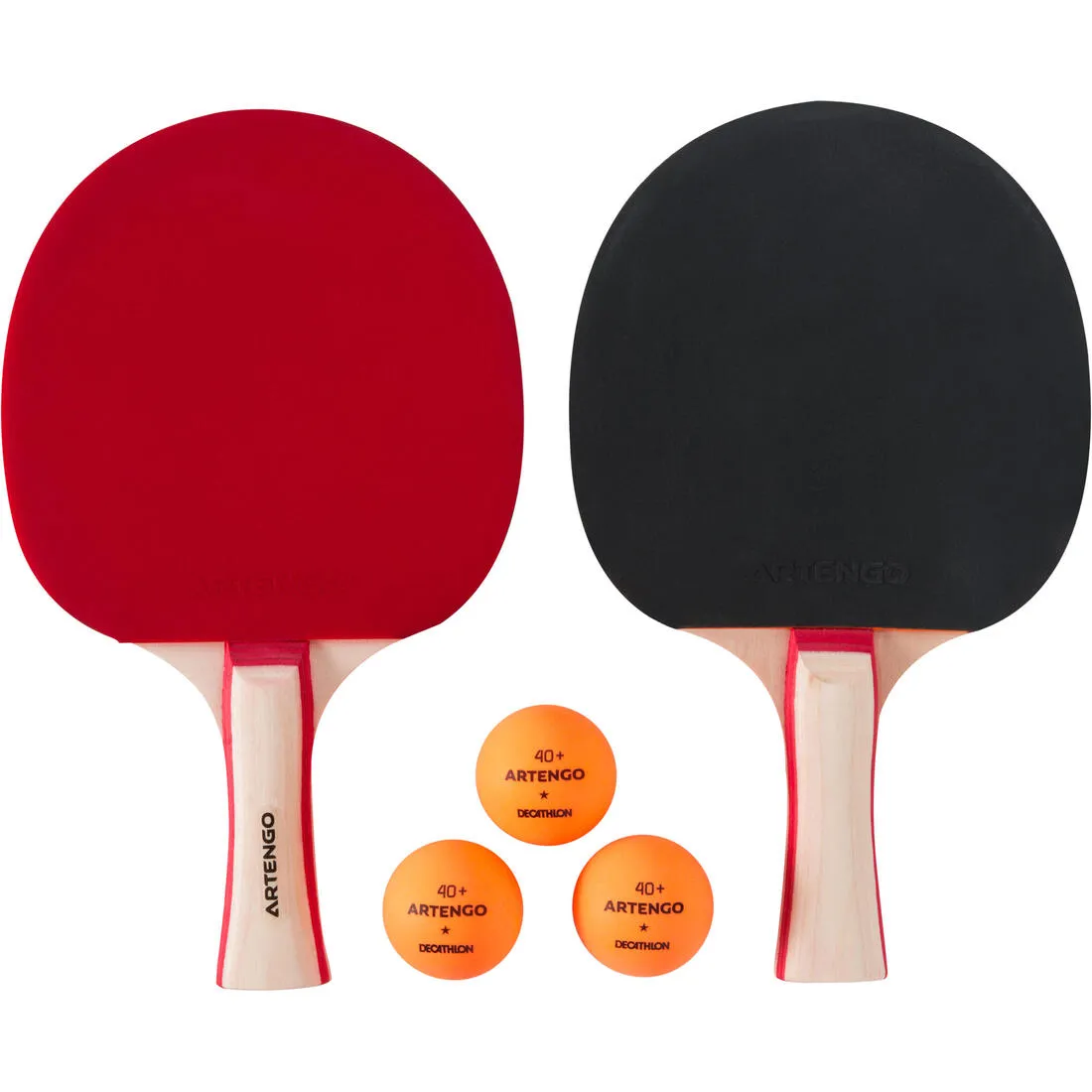 Free Table Tennis Set: PPR 130   3 Balls