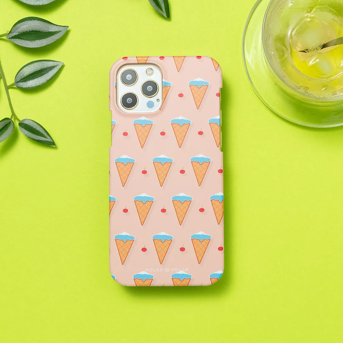 Fujisan Peach Ice Cream - iPhone XR Case