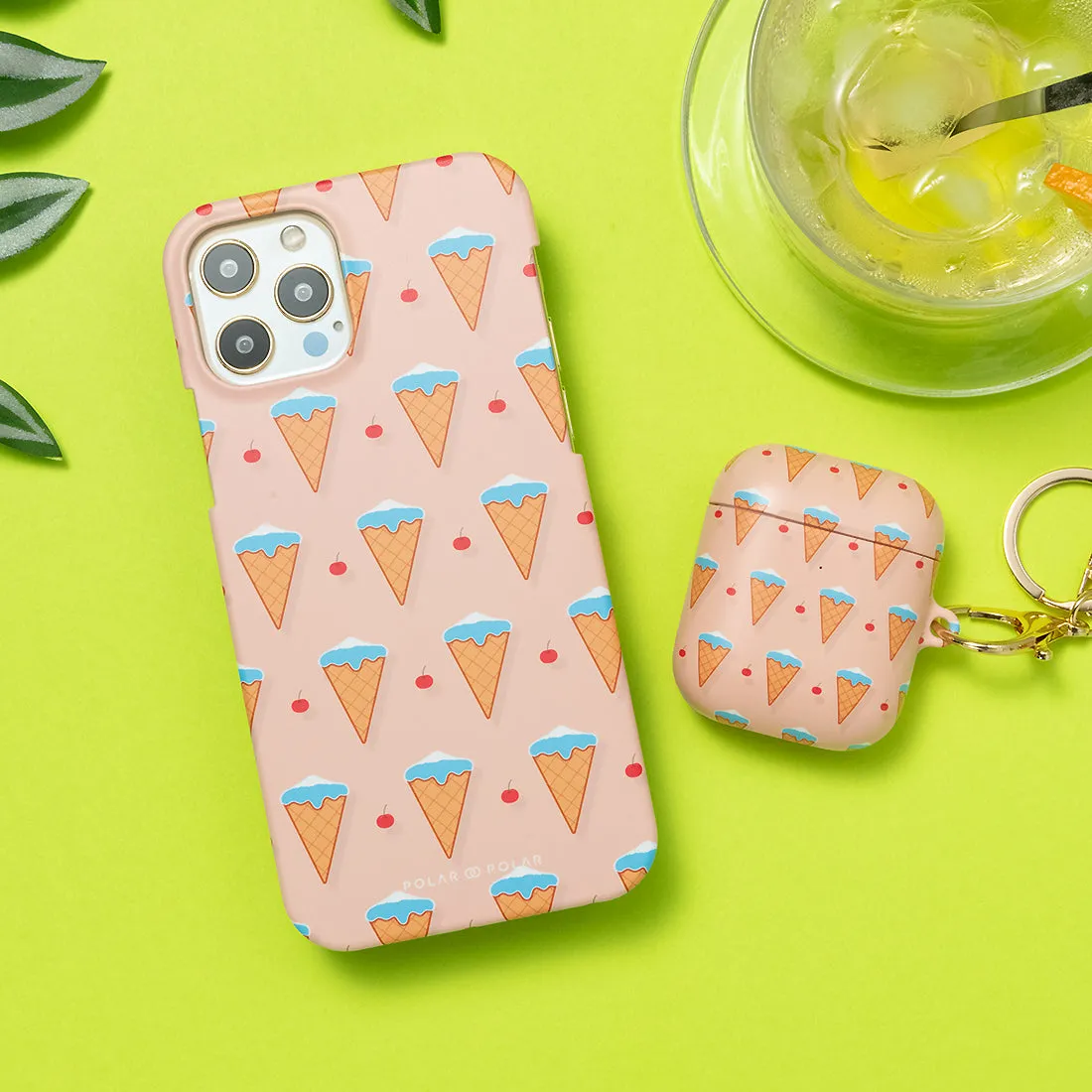 Fujisan Peach Ice Cream - iPhone XR Case