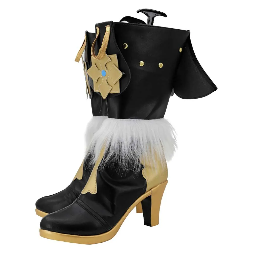 Genshin Impact Collei Cosplay Shoes Boots Halloween Costumes Accessory Custom Made
