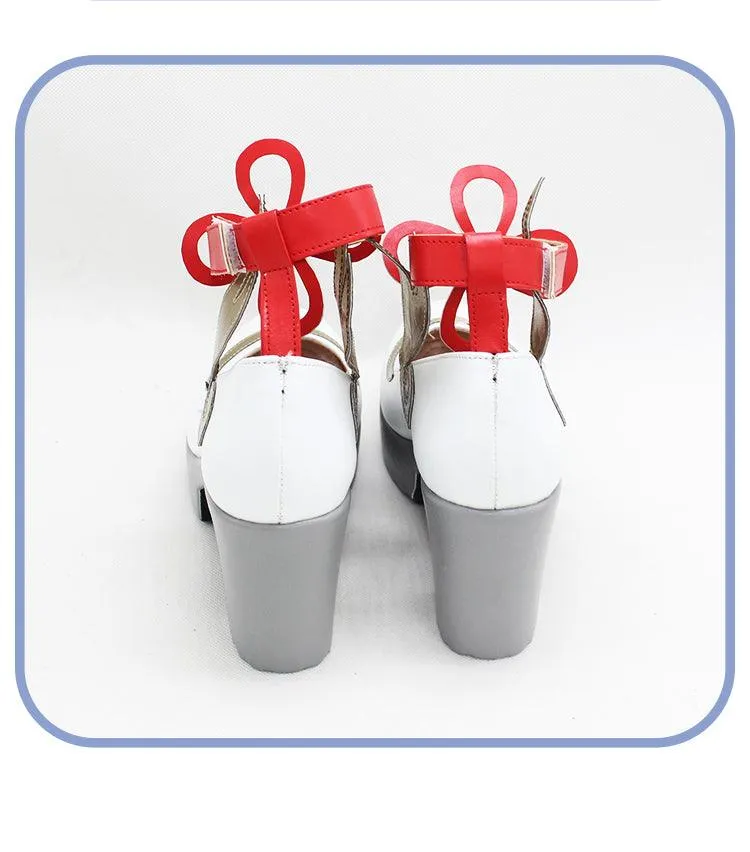 Genshin Impact Ganyu Cosplay boot shoe