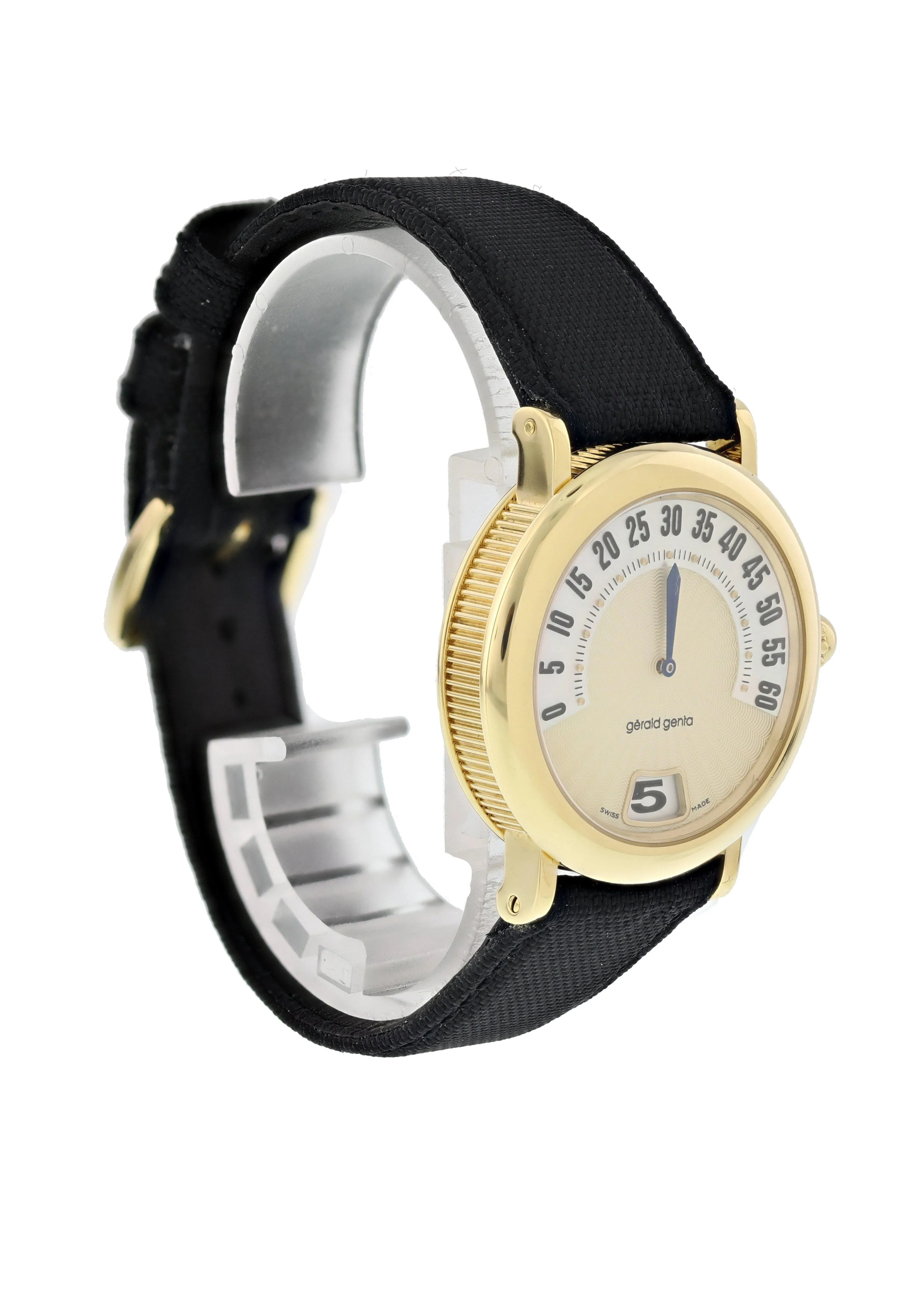 Gerald Genta Jumping Hours G3624 18K Laides Watch