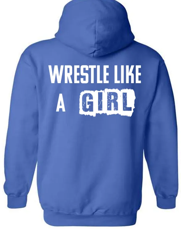 Girls Wrestling Hoodie Style 3 with Back