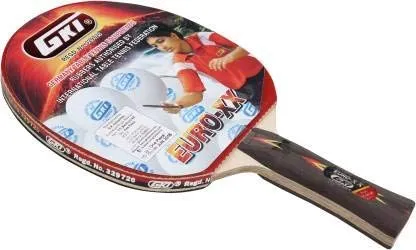 GKI Euro XX Wooden Table Tennis Racquet