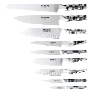 Global Ikasu X 10 Piece Knife Block Set