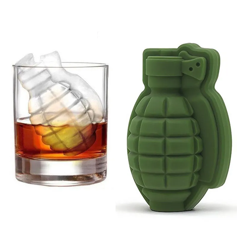Grenade Ice Cube Mold