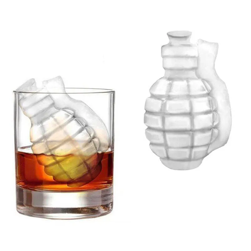 Grenade Ice Cube Mold