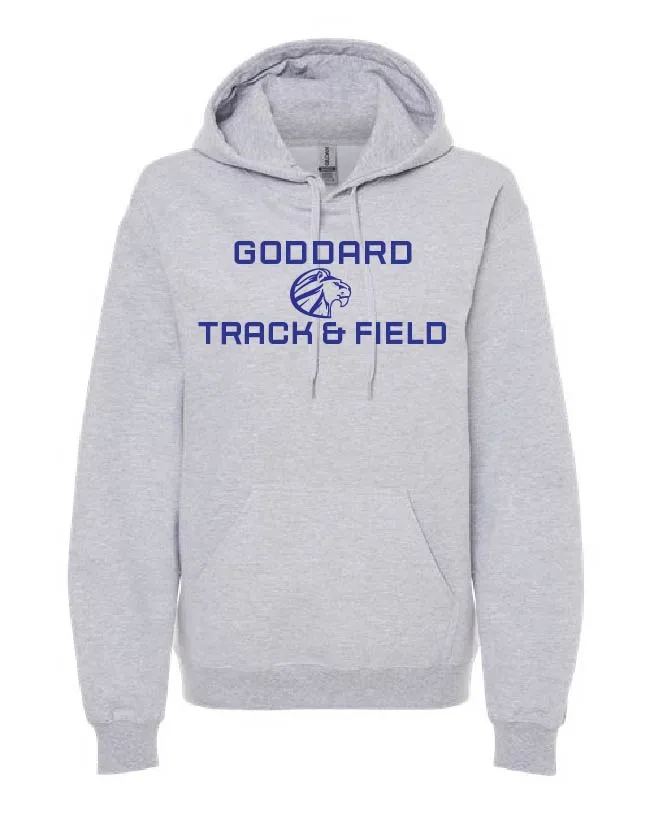 Grey Track and Field Hoodie