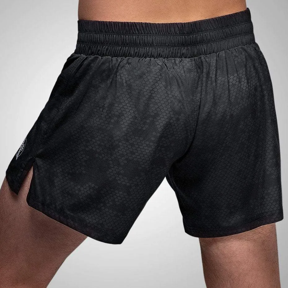 HAYABUSA® Arrow Kickboxing Shorts | Training Wrestling Fight Shorts Men's Boxing MMA Combat BJJ Grappling Fitness Muay Thai Kickboxing