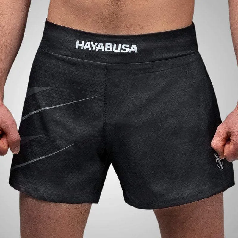 HAYABUSA® Arrow Kickboxing Shorts | Training Wrestling Fight Shorts Men's Boxing MMA Combat BJJ Grappling Fitness Muay Thai Kickboxing
