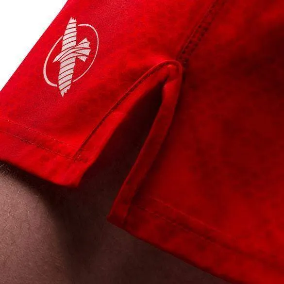 HAYABUSA® Arrow Kickboxing Shorts | Training Wrestling Fight Shorts Men's Boxing MMA Combat BJJ Grappling Fitness Muay Thai Kickboxing