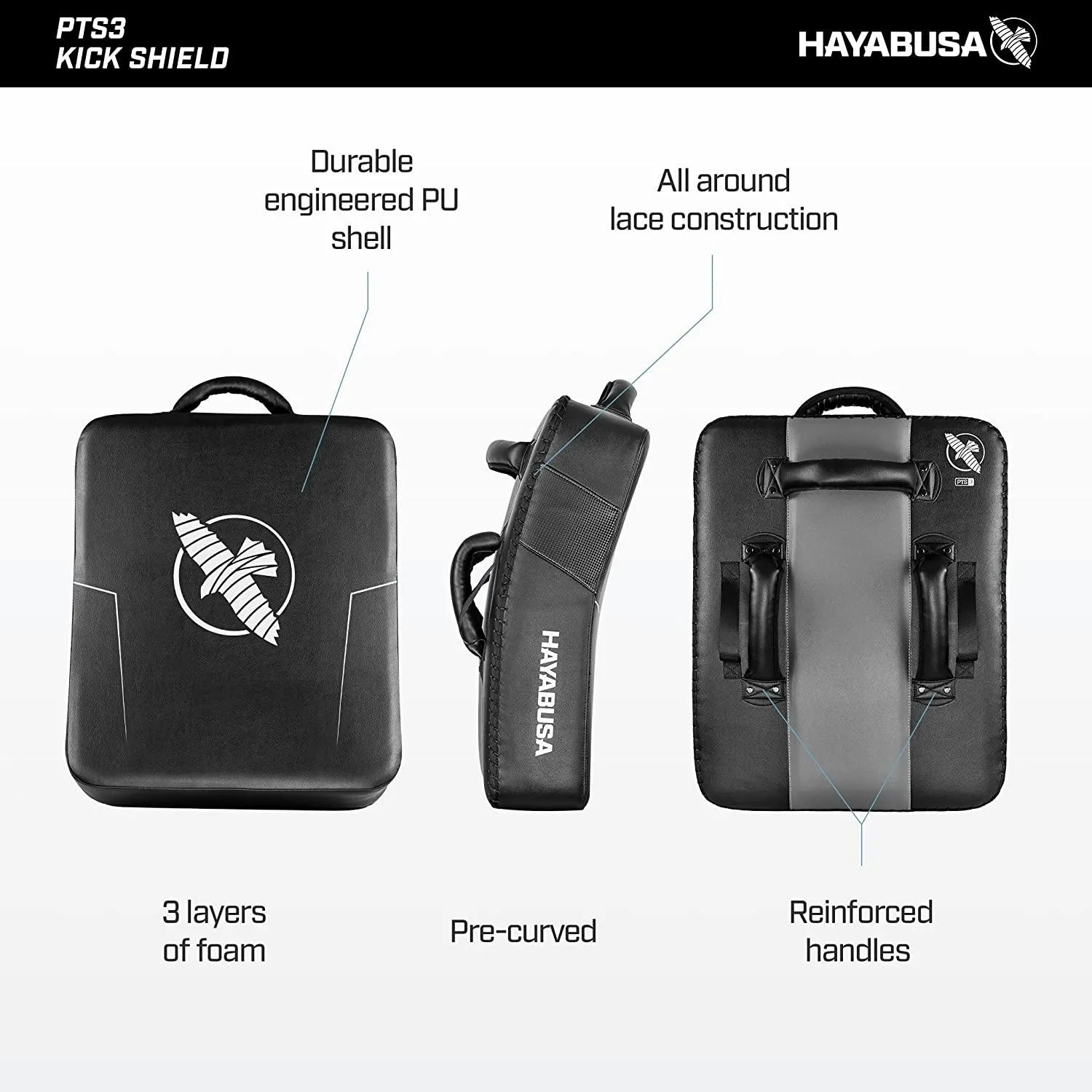 HAYABUSA PTS3 Kick Shield