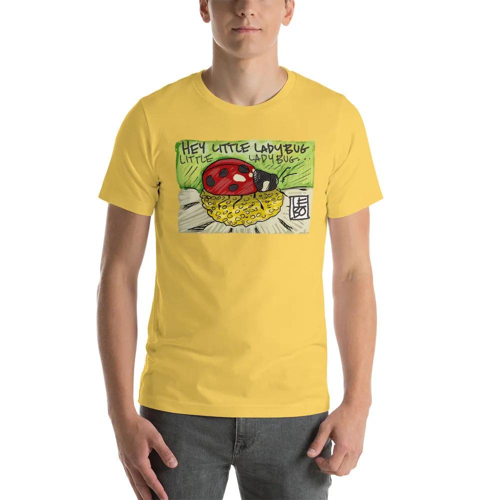 Hey Little Ladybug - Lebo Short-Sleeve Unisex T-Shirt