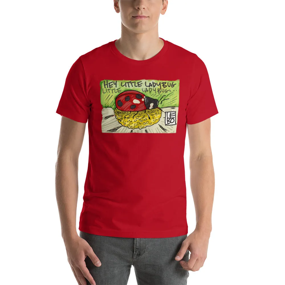 Hey Little Ladybug - Lebo Short-Sleeve Unisex T-Shirt