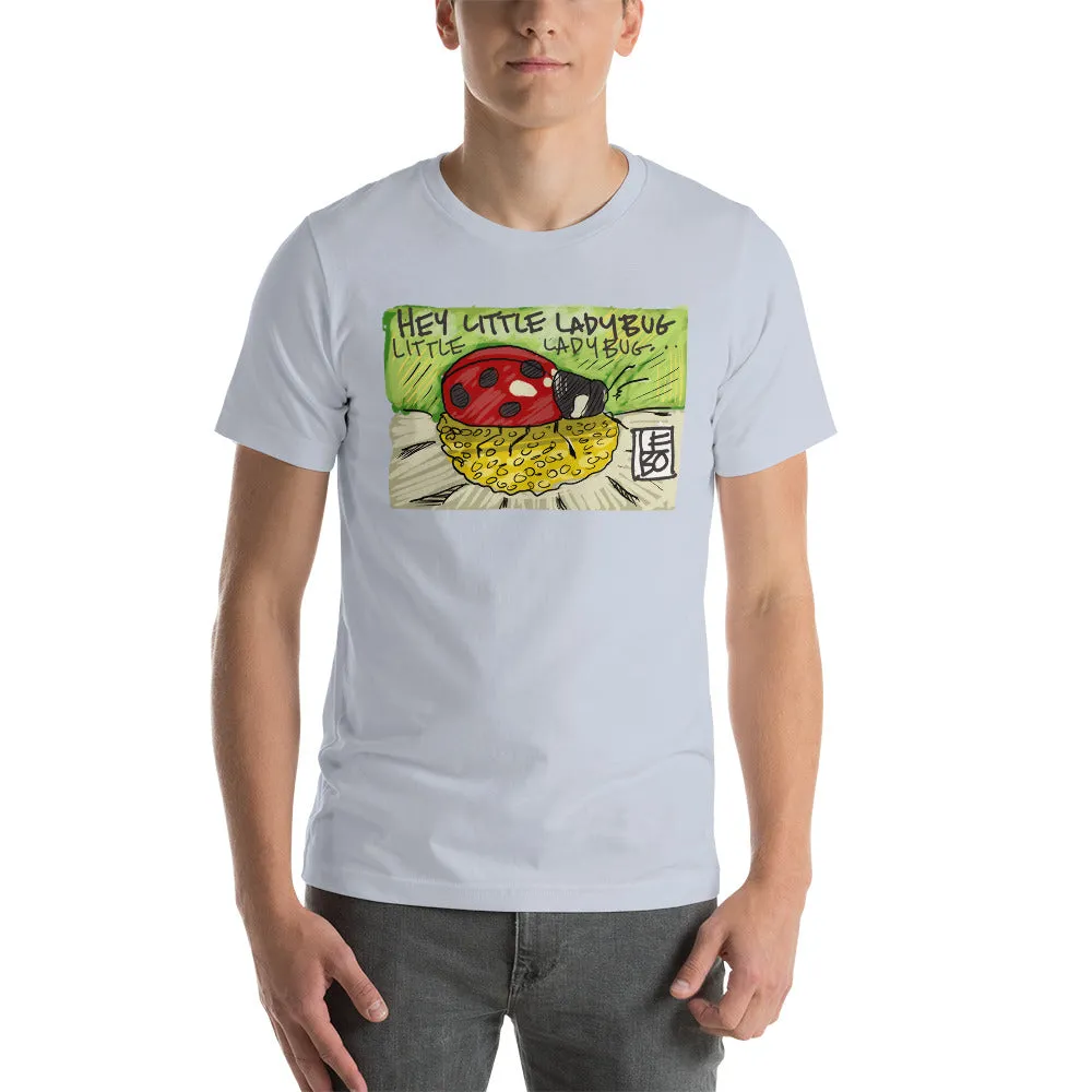 Hey Little Ladybug - Lebo Short-Sleeve Unisex T-Shirt