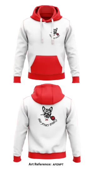High Steaks Kennels Store 1 Core Men's Hooded Performance Sweatshirt - AFeNPT