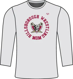 HILLSBOROUGH WRESTLING CLUB Semi Sublimated Long Sleeve Shirt 1 (MOM)
