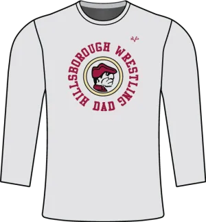 HILLSBOROUGH WRESTLING CLUB Semi Sublimated Long Sleeve Shirt 2 (DAD)