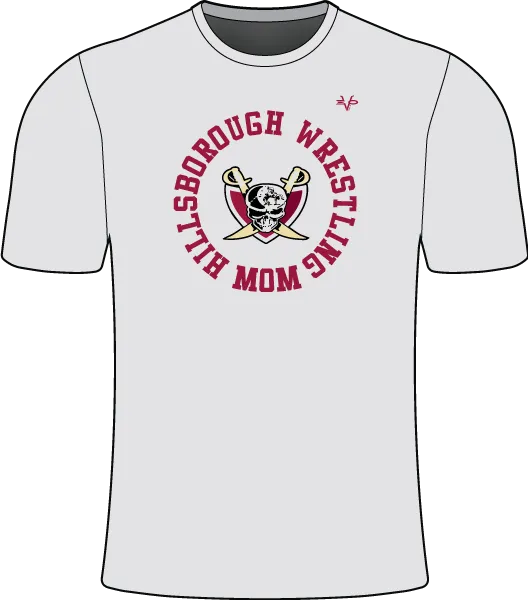 HILLSBOROUGH WRESTLING CLUB Semi Sublimated Short Sleeve Shirt 1 (MOM)