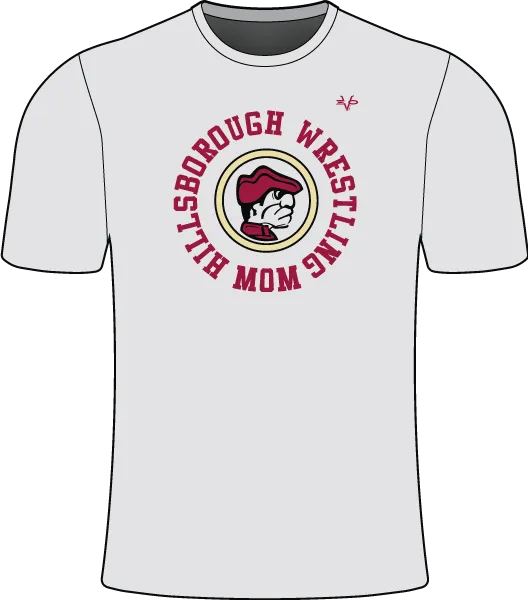 HILLSBOROUGH WRESTLING CLUB Semi Sublimated Short Sleeve Shirt 2 (MOM)
