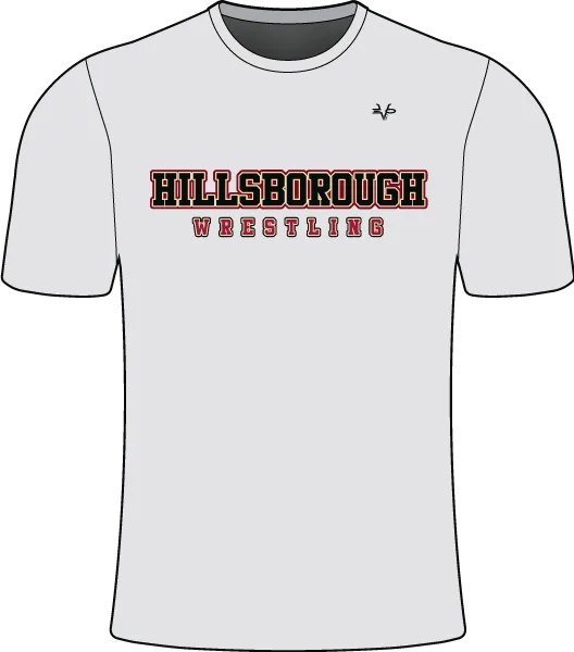 HILLSBOROUGH WRESTLING CLUB Semi Sublimated Short Sleeve Shirt