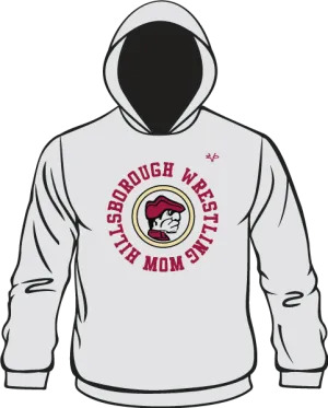 HILLSBOROUGH WRESTLING CLUB Semi Sublimated Silver Hoodie 2 (MOM)