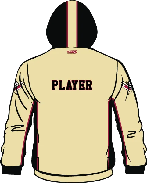 HILLSBOROUGH WRESTLING CLUB Sublimated Hoodie Gold