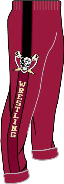HILLSBOROUGH WRESTLING CLUB Sublimated Jogger Cardinal