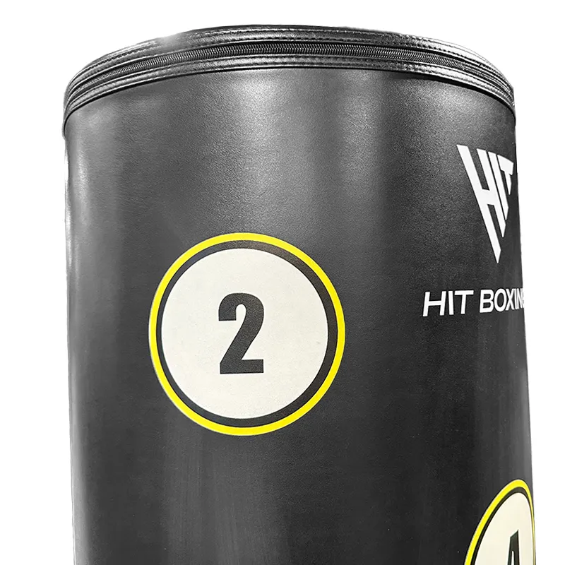 Hit Boxing Free Standing Half Punch Bag | Numbers