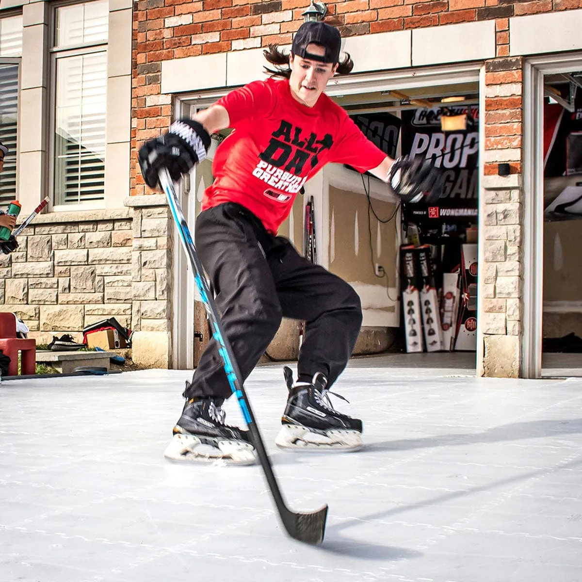 HockeyShot Synthetic Ice Revolution Tiles - 10 Pack