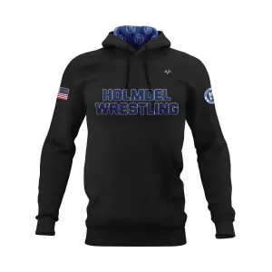 HOLMDEL WRESTLING Sublimated Black Hoodie