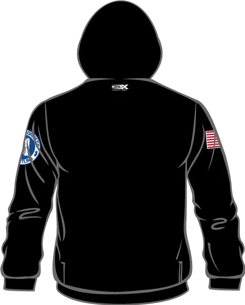 HOLMDEL WRESTLING Sublimated Black Hoodie