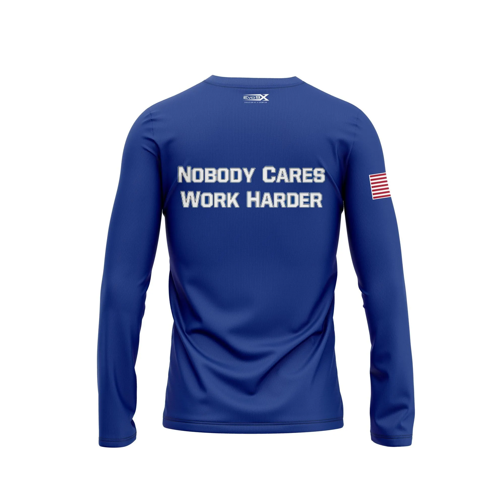 HOLMDEL WRESTLING Sublimated Long Sleeve Blue Jersey