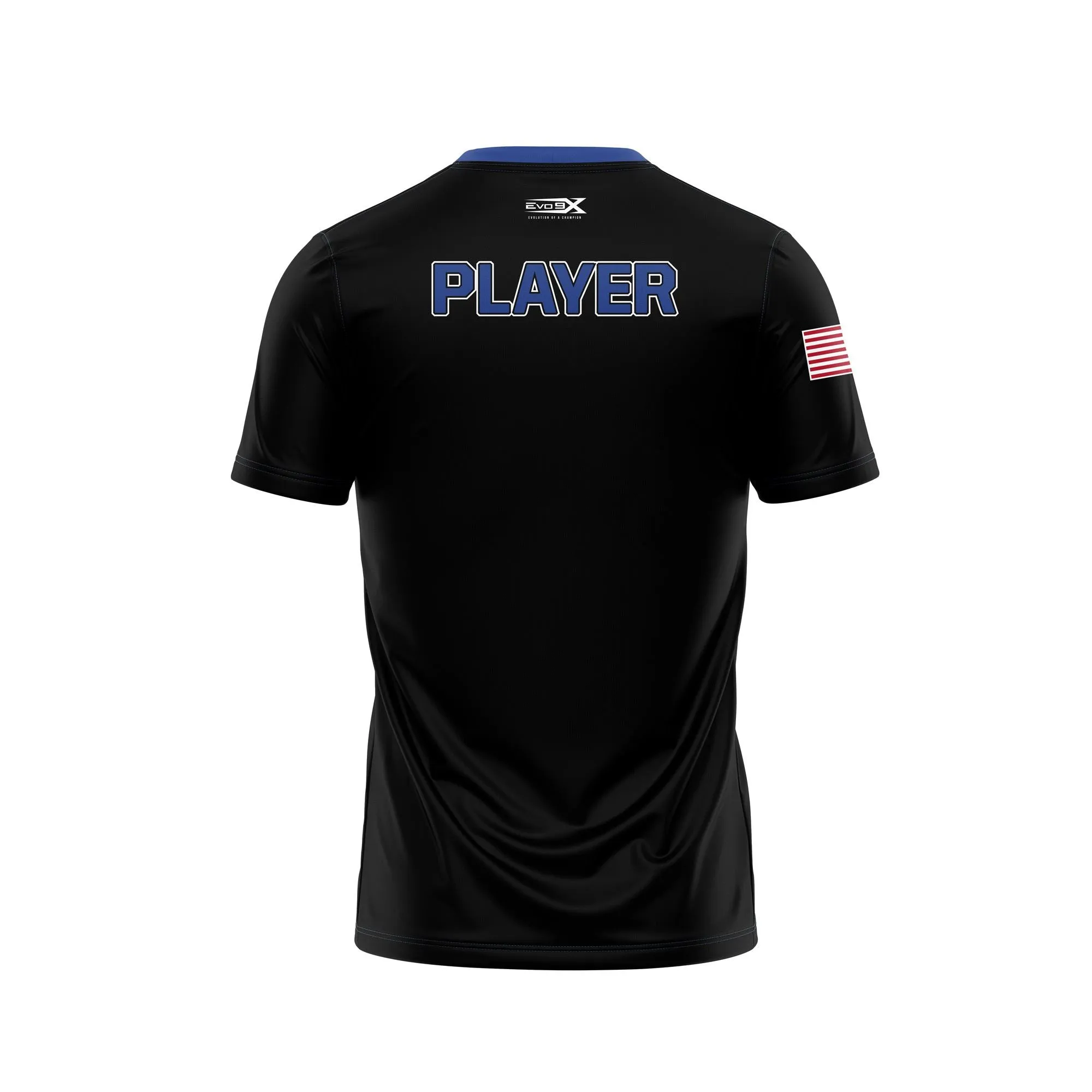 HOLMDEL WRESTLING Sublimated Short Sleeve Black Jersey