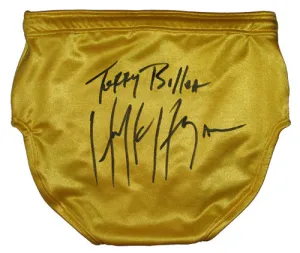 Hulk Hogan Signed Autographed "Terry Bollea" Ring Issued Wrestling Trunks (ASI COA)