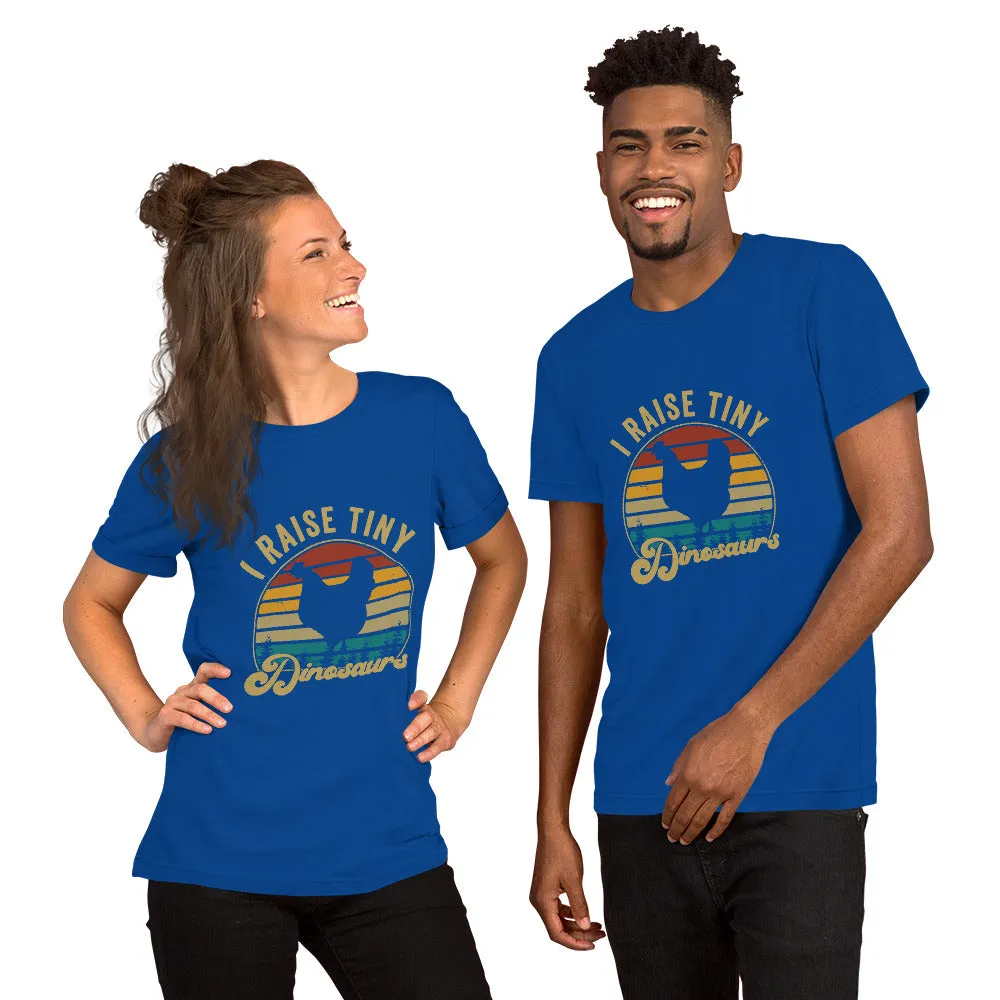 I Raise Tiny Dinosaurs Short-Sleeve Unisex T-Shirt