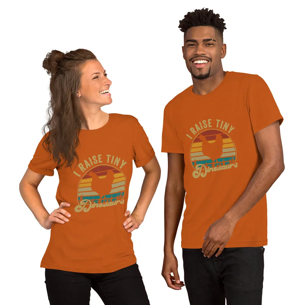 I Raise Tiny Dinosaurs Short-Sleeve Unisex T-Shirt