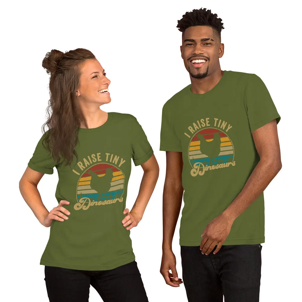 I Raise Tiny Dinosaurs Short-Sleeve Unisex T-Shirt