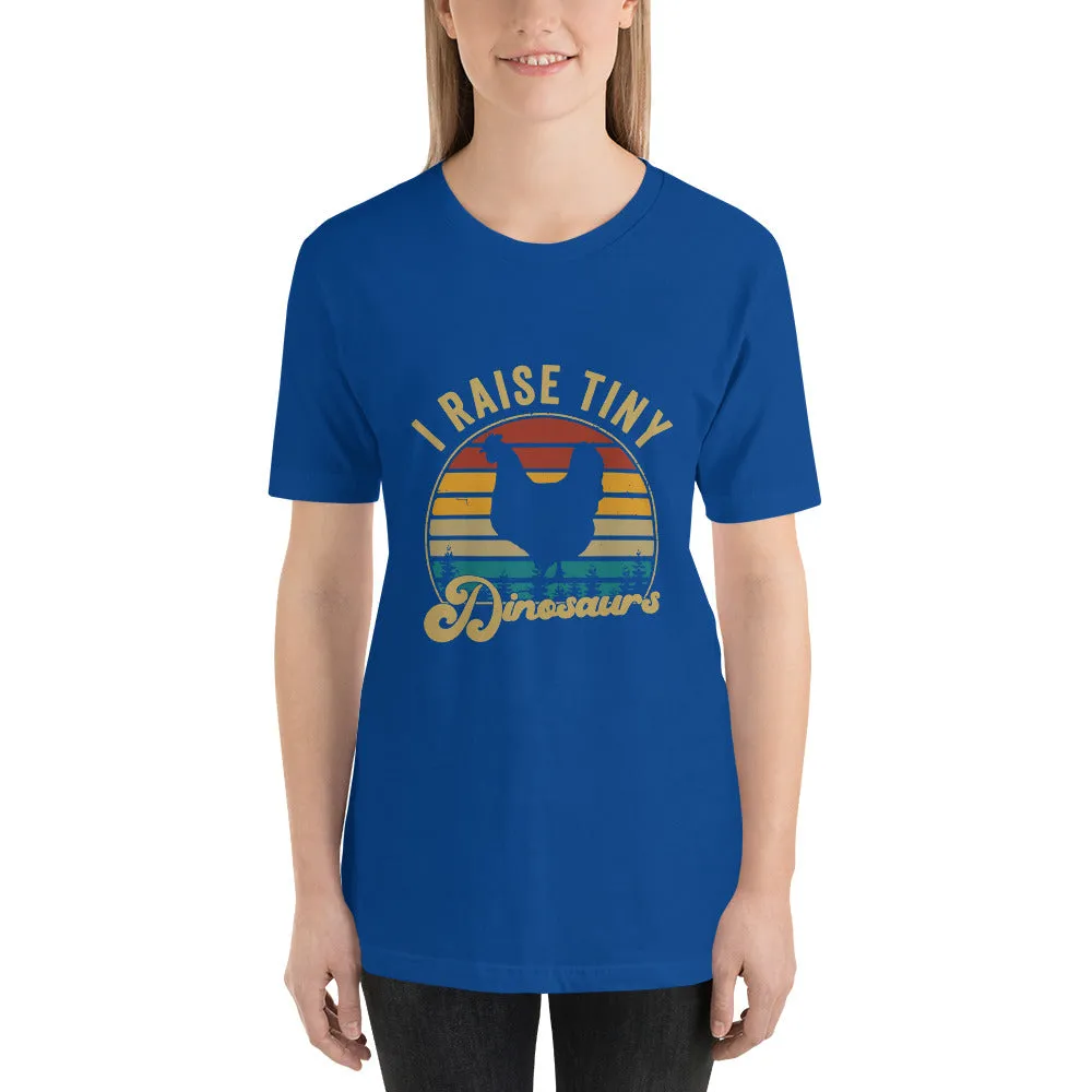 I Raise Tiny Dinosaurs Short-Sleeve Unisex T-Shirt