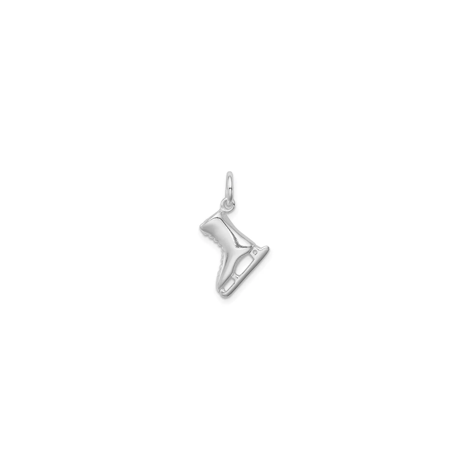 Ice Skate Charm (Silver)