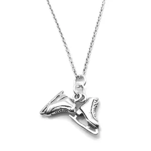 Ice Skates Necklace-1107