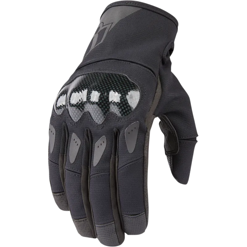 Icon Stormhawk Mens Motorcycle Short Textile Glove