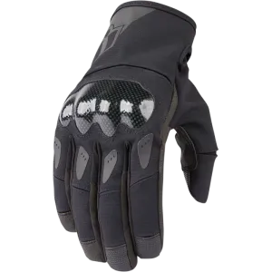 Icon Stormhawk Mens Motorcycle Short Textile Glove