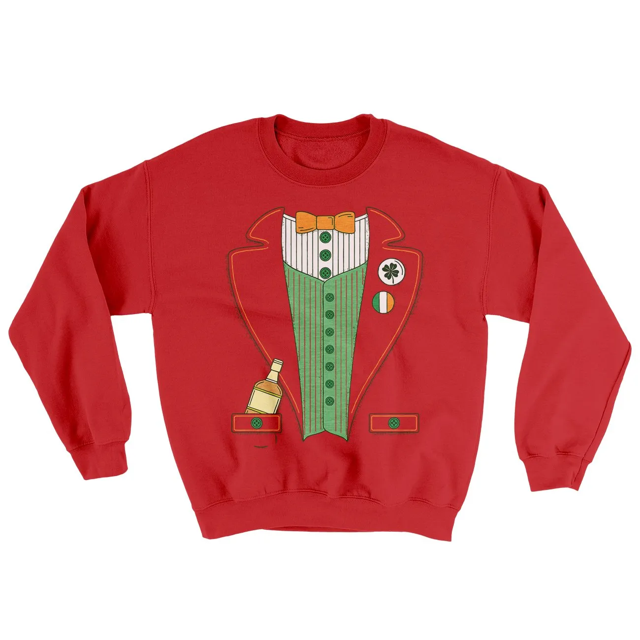 Irish Leprechaun Suit Ugly Sweater