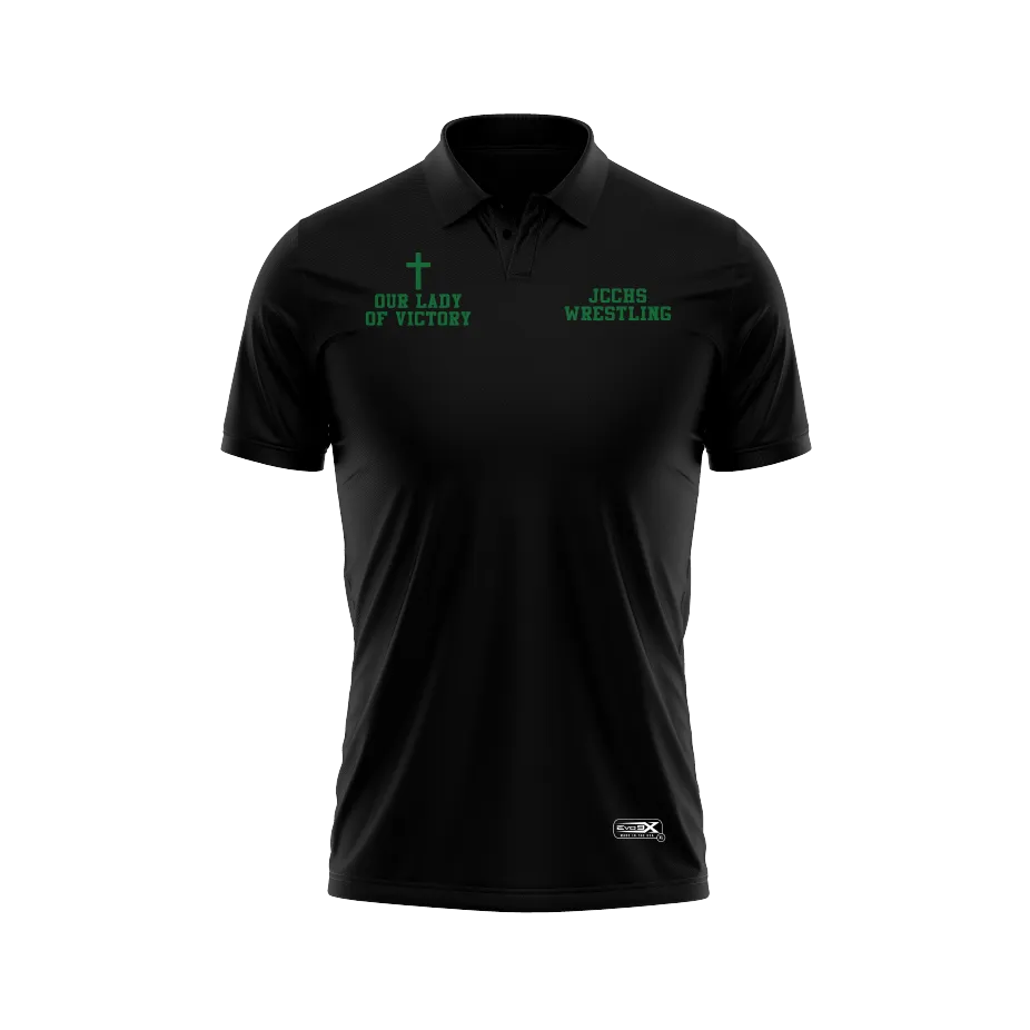 JCCHS WRESTLING Sublimated Polo Shirt