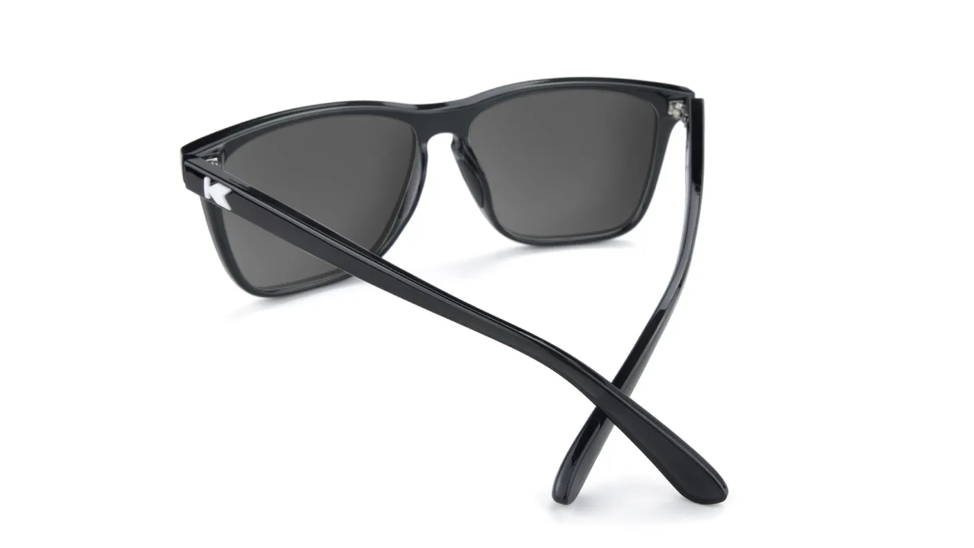 Jelly Black / Sky Blue Fast Lanes Sport Sunglasses