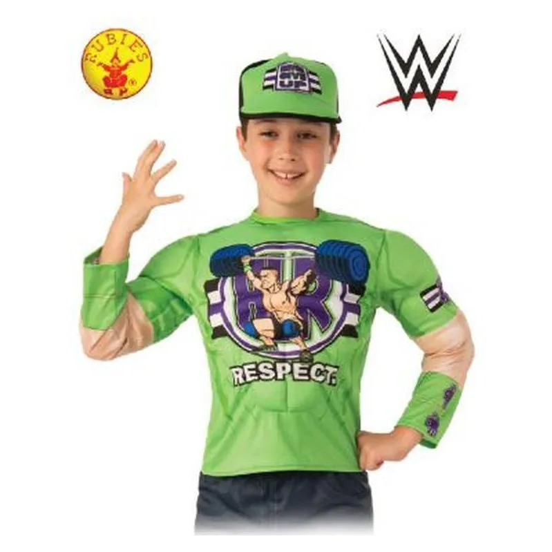 John Cena Costume Top And Hat Child 6 