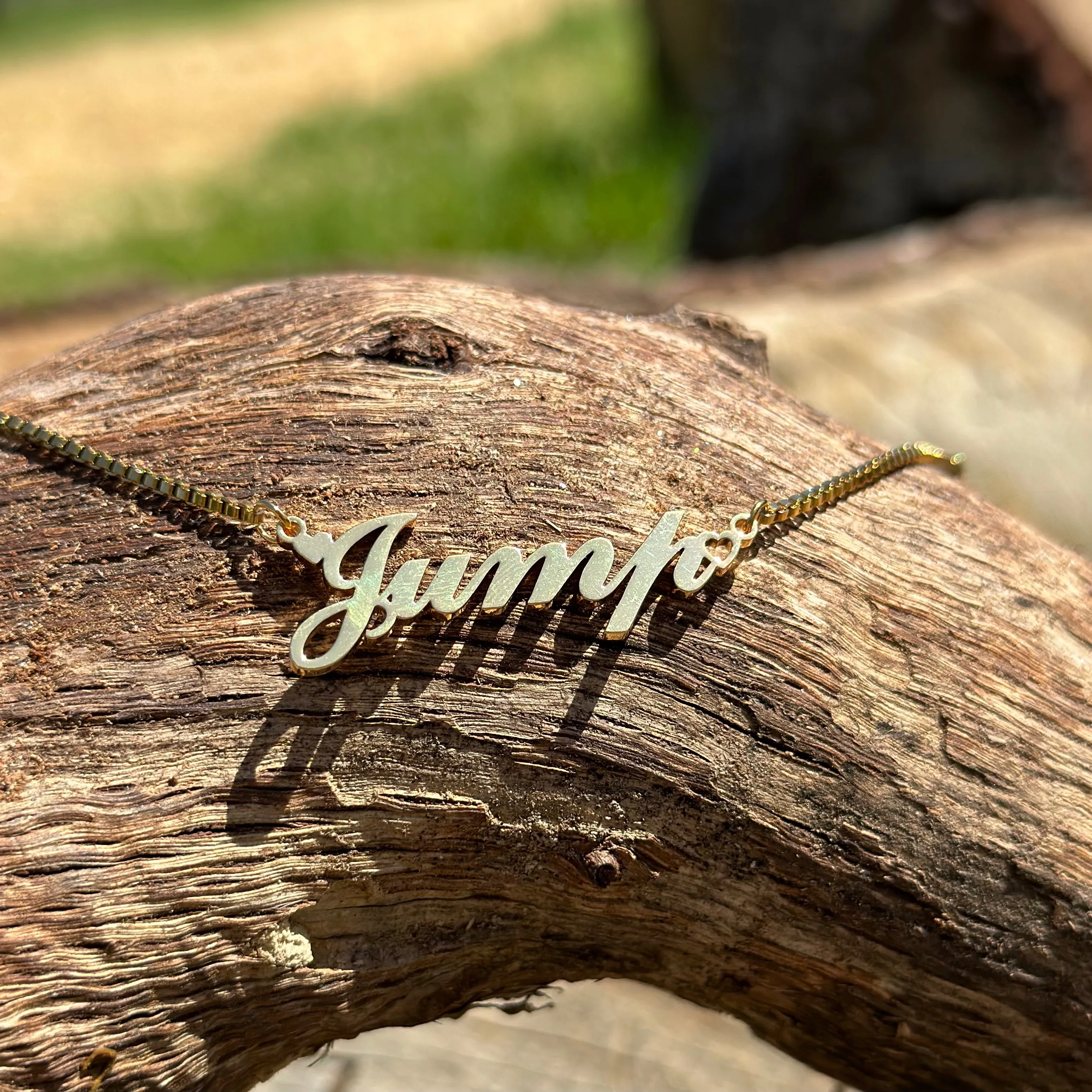 Jump Necklace - Gold