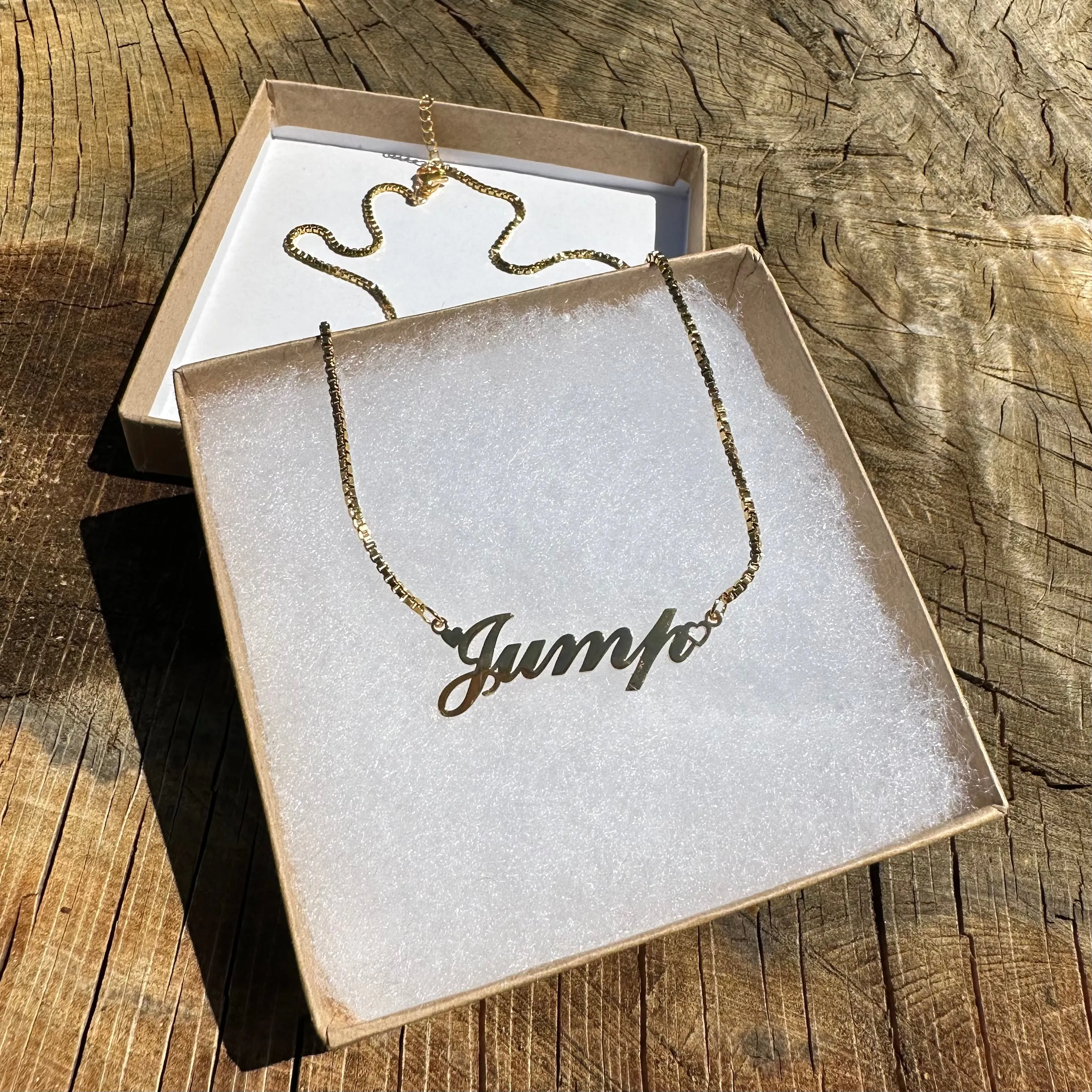 Jump Necklace - Gold