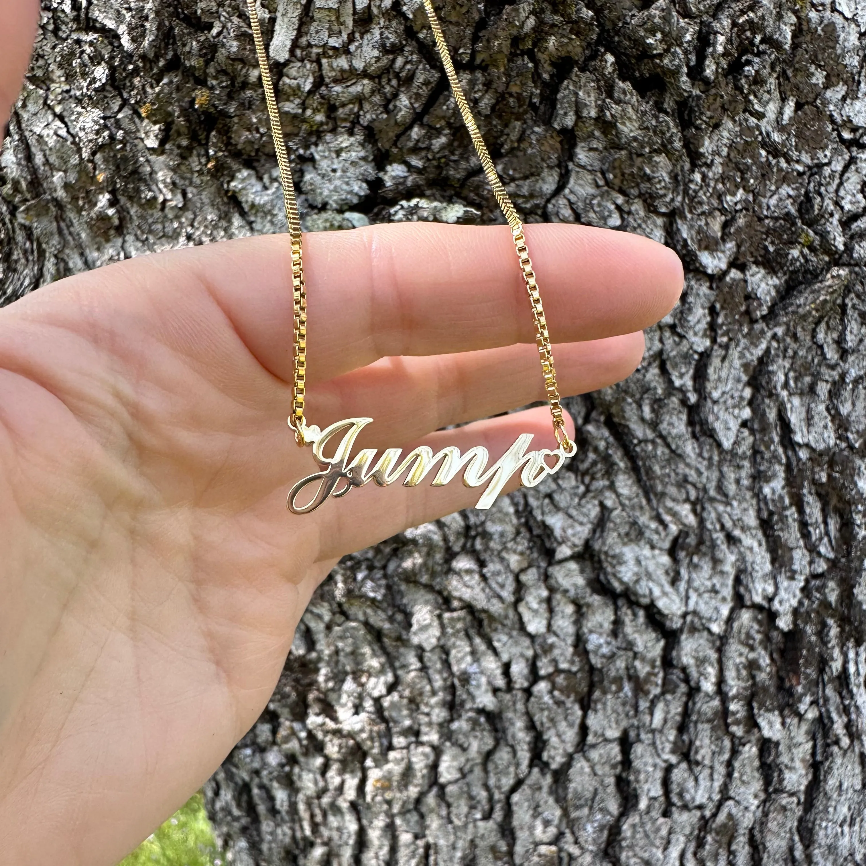 Jump Necklace - Gold